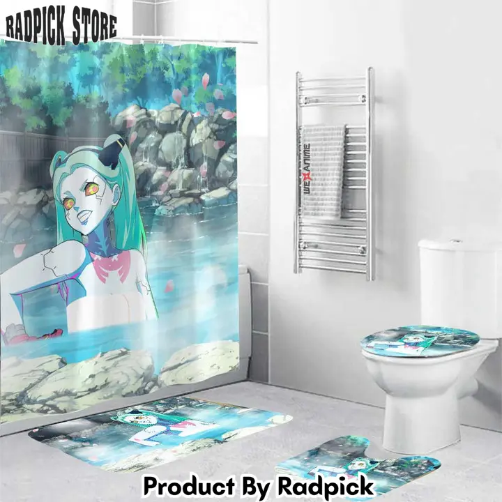 Cyberpunk girls hot spring rebecca combo bathroom set   rp0159221